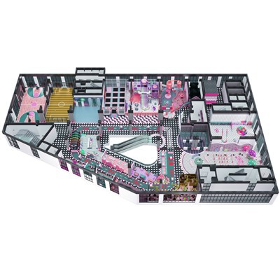 Indoor amusementsapparatuur